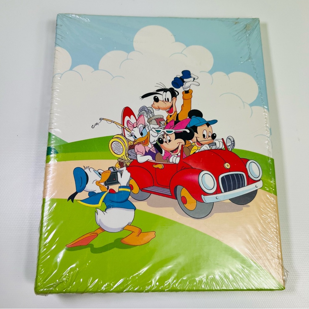Disney character collection vintage photo album 48 pockets Sealed